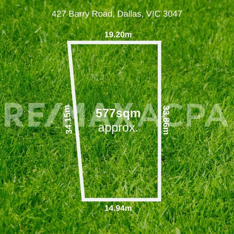 Main view of Homely land listing, 427 Barry Road, Dallas VIC 3047