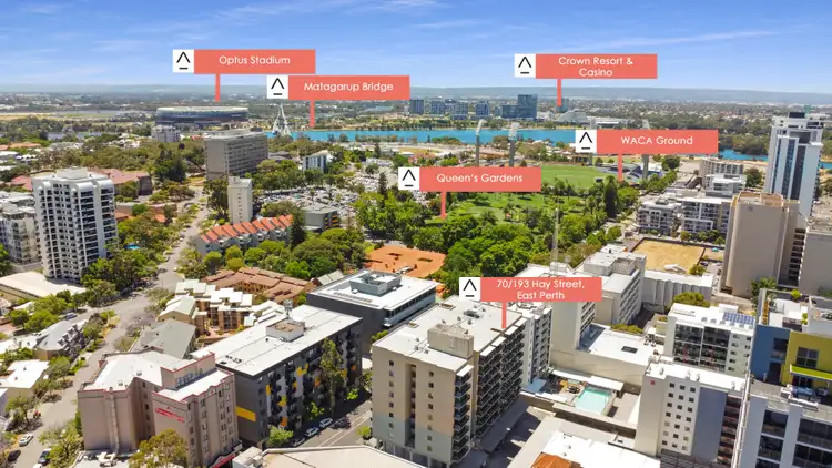 Third view of Homely apartment listing, 70/193 Hay Street, East Perth WA 6004