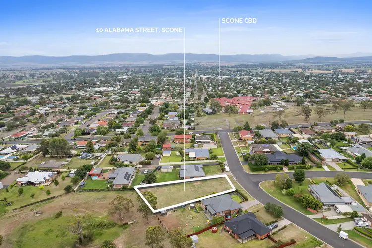Main view of Homely land listing, 10 Alabama Street, Scone NSW 2337