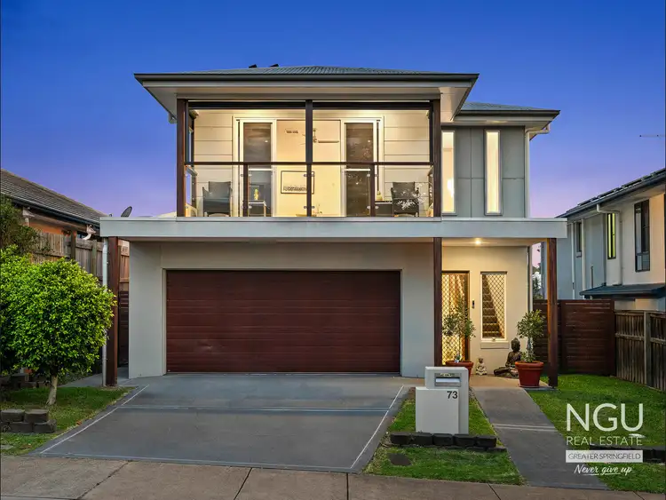 Main view of Homely house listing, 73 Waterside Drive, Springfield Lakes QLD 4300