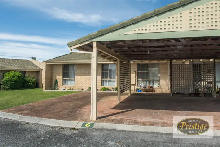 Main view of Homely unit listing, Unit 6, 30-48 Pioneer Road, Centennial Park WA 6330