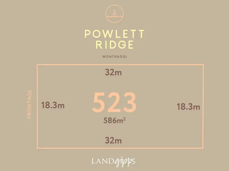 Main view of Homely land listing, LOT 523 Powlett Ridge Estate, Wonthaggi VIC 3995