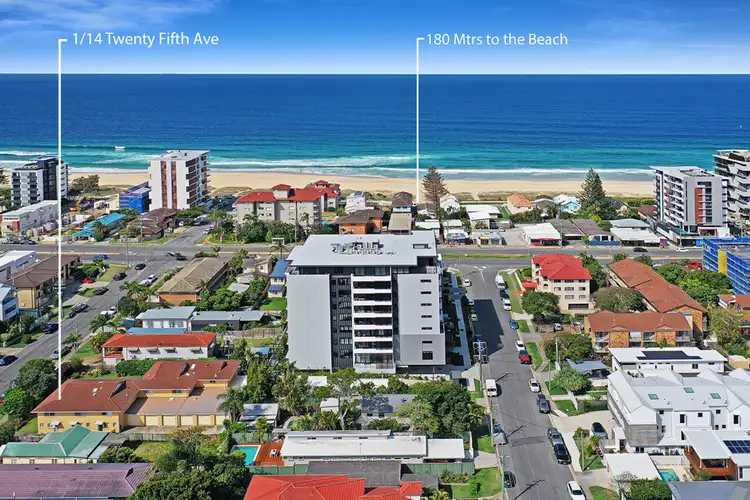 Second view of Homely semi-detached listing, 1/14 Twenty Fifth Avenue, Palm Beach QLD 4221
