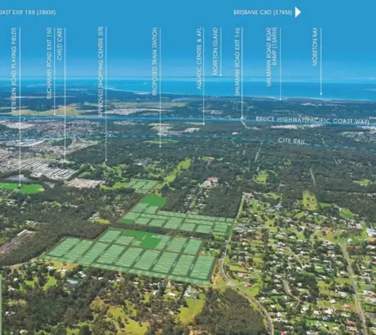 Main view of Homely land listing, LOT 7, Oakey Flat Road, Morayfield QLD 4506
