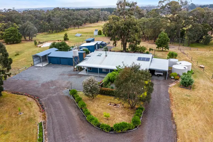Main view of Homely rural property listing, 42 Log Cabin Lane, Carngham VIC 3351