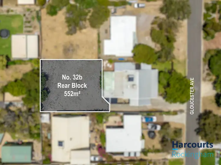Main view of Homely land listing, 32B Gloucester Avenue, Shoalwater WA 6169
