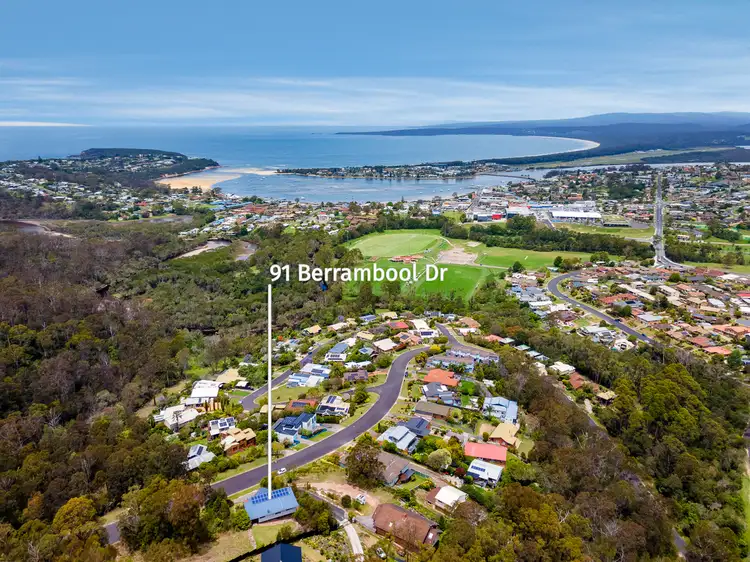 Second view of Homely house listing, 91 Berrambool Drive, Merimbula NSW 2548