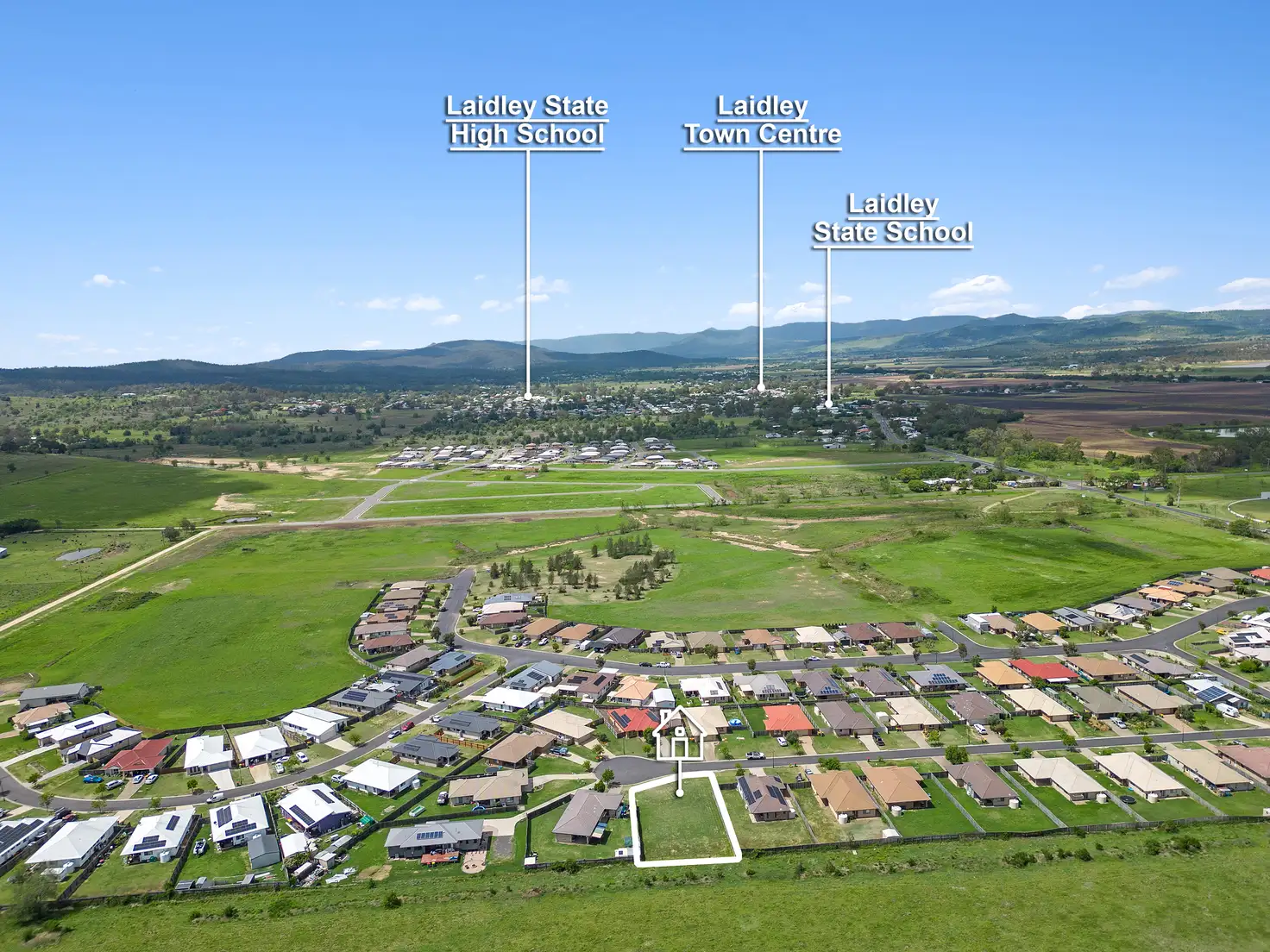 Main view of Homely land listing, 33 Blaxland Court, Laidley North QLD 4341