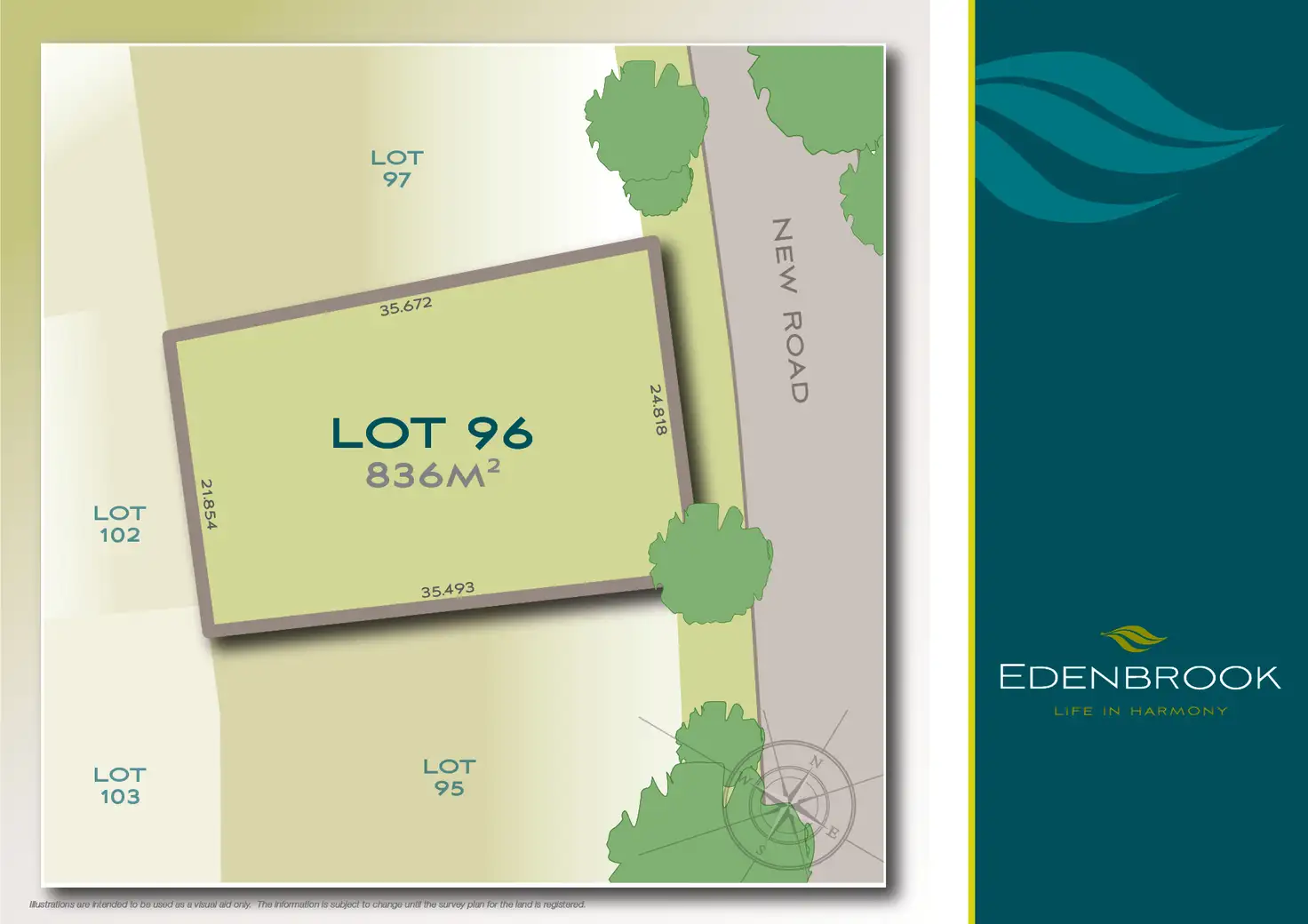 Main view of Homely land listing, Lot 96 Stage 2 Edenbrook Estate, Norville QLD 4670