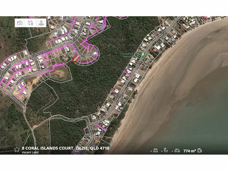 Seventh view of Homely land listing, 8 Coral Islands Court, Zilzie QLD 4710