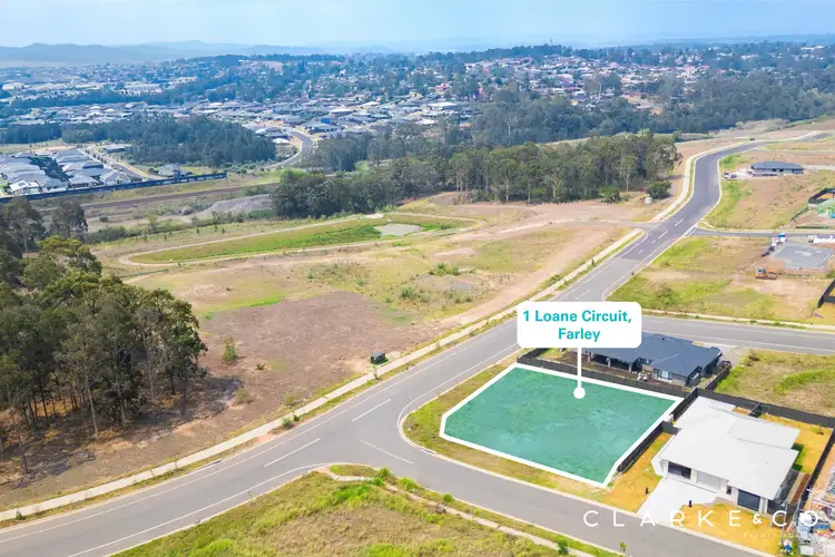 Second view of Homely land listing, 1 Loane Circuit, Farley NSW 2320