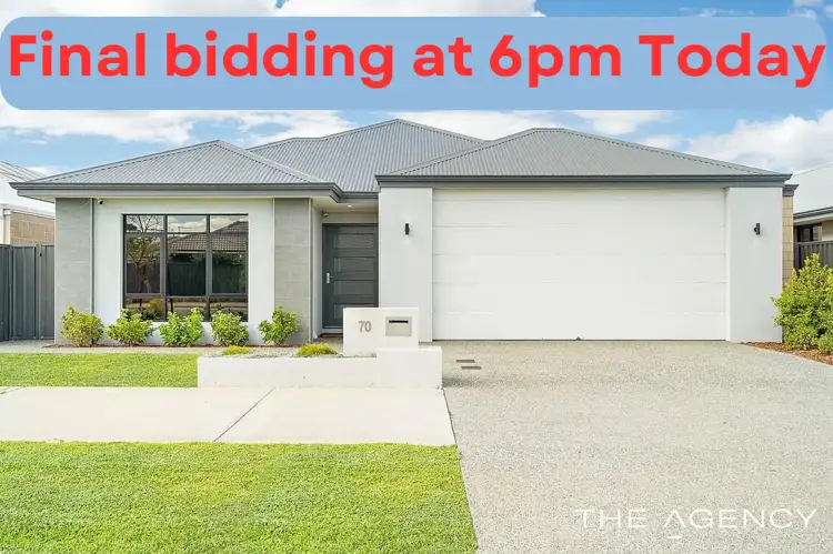 Main view of Homely house listing, 70 Greywacke Entrance, Piara Waters WA 6112