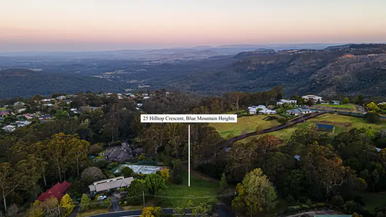 Second view of Homely land listing, 25 Hilltop Crescent, Blue Mountain Heights QLD 4350