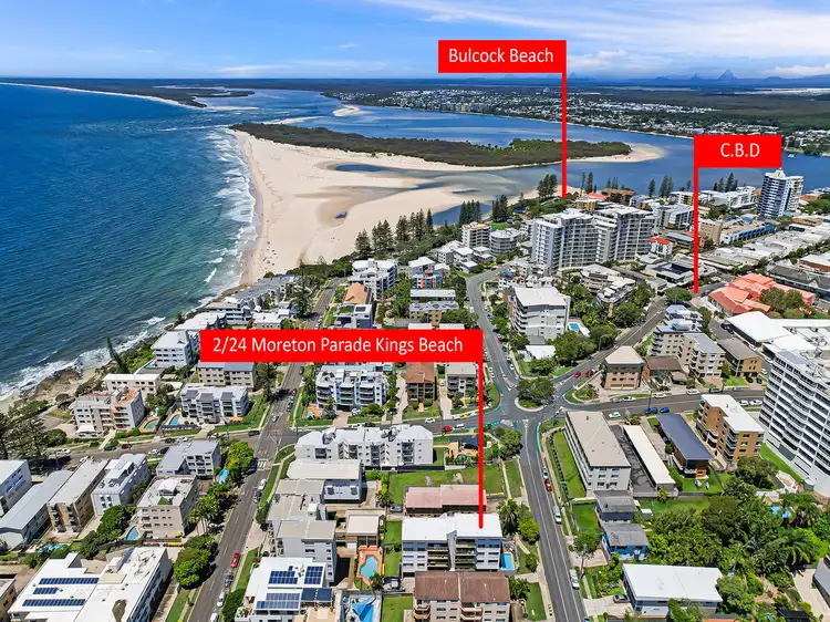Second view of Homely unit listing, 2/24 Moreton Parade, Kings Beach QLD 4551