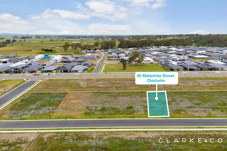Main view of Homely land listing, 45 Malachite Street, Chisholm NSW 2322