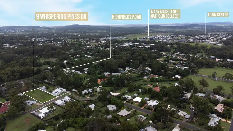 Sixth view of Homely land listing, 9 Whispering Pines Drive, Highfields QLD 4352