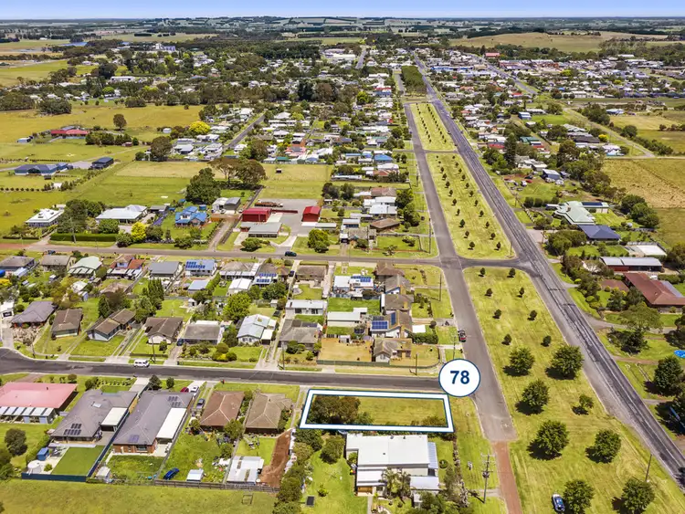 Second view of Homely land listing, 78 Thomson Street, Terang VIC 3264