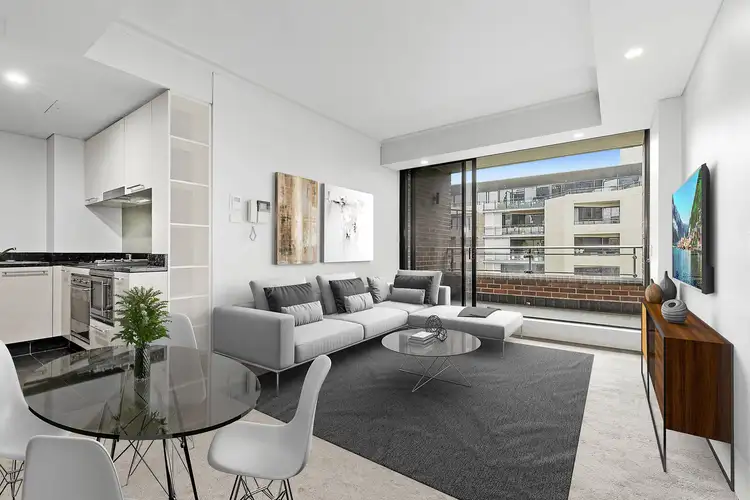 Main view of Homely apartment listing, A806/24 Point Street, Pyrmont NSW 2009
