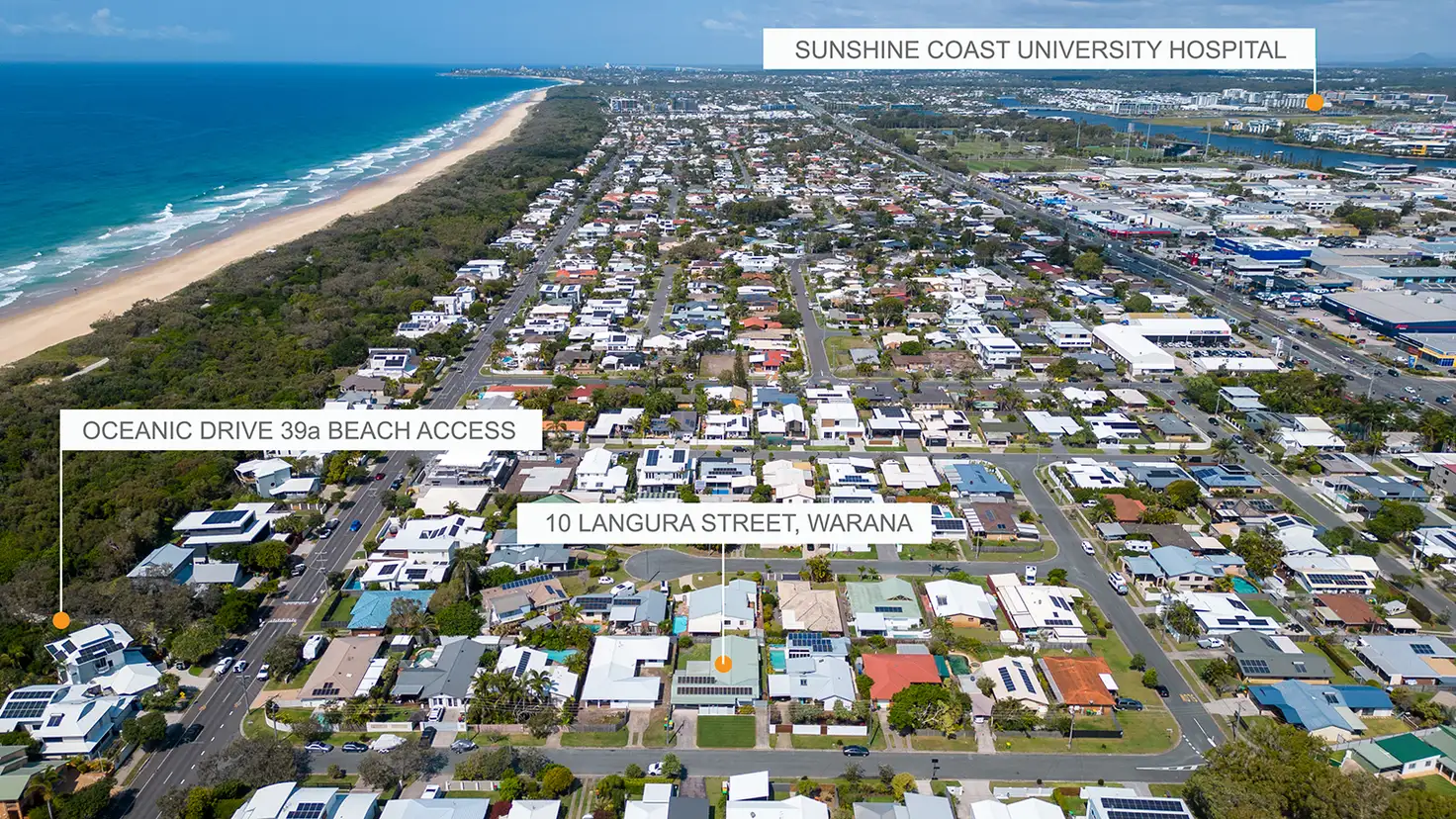 Main view of Homely house listing, 10 Langura Street, Warana QLD 4575