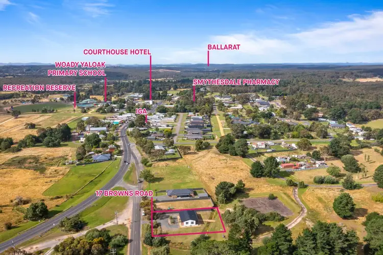 Second view of Homely house listing, 17 Browns Road, Smythesdale VIC 3351