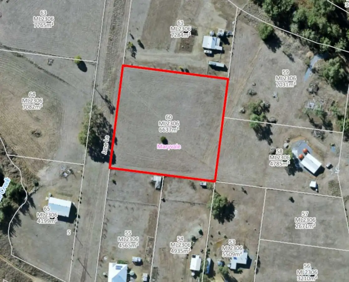 Main view of Homely land listing, LOT 60 Jane Lane, Maryvale QLD 4370