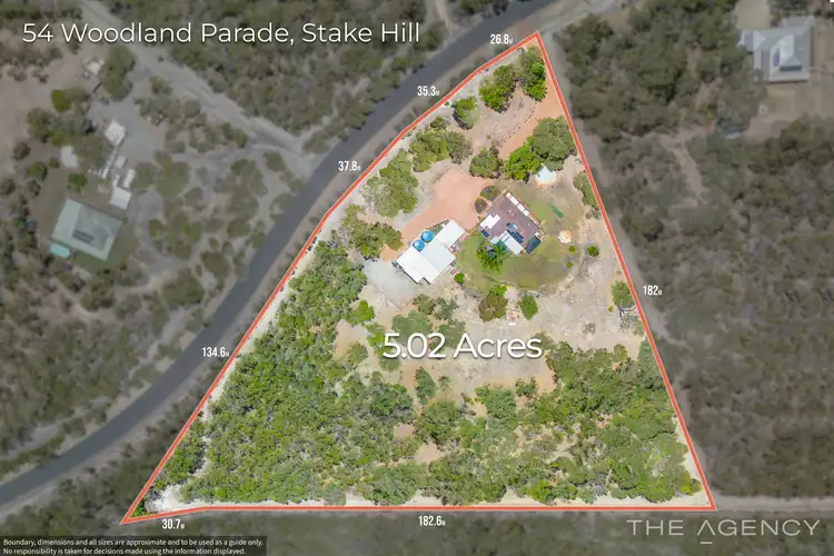 Main view of Homely rural property listing, 54 Woodland Parade, Stake Hill WA 6181