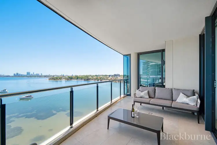 Fifth view of Homely apartment listing, N803/70 Canning Beach Road, Applecross WA 6153