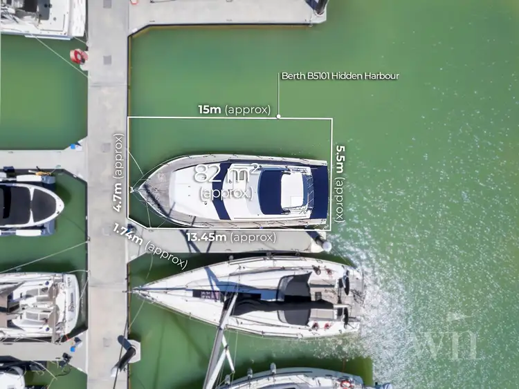 Second view of Homely other listing, Berth B5101 Martha Cove Waterway, Safety Beach VIC 3936