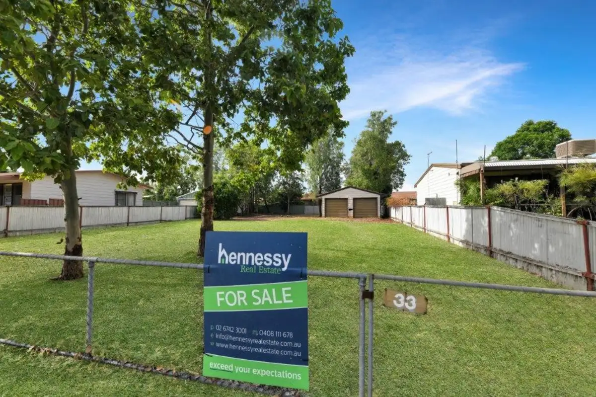 Main view of Homely land listing, 33 Herbert Street, Gunnedah NSW 2380