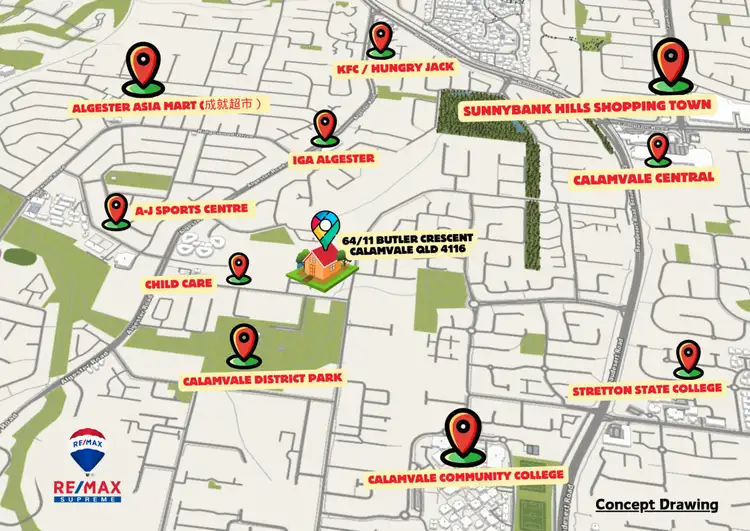Sixth view of Homely townhouse listing, 64/11 Butler Crescent, Calamvale QLD 4116