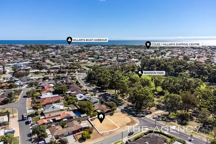 Third view of Homely land listing, 71 David Crescent, Hillarys WA 6025