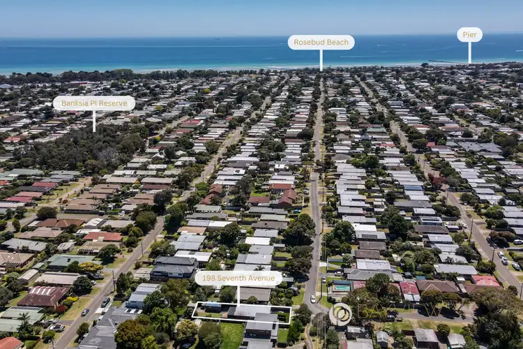 Second view of Homely house listing, 198 Seventh Avenue, Rosebud VIC 3939