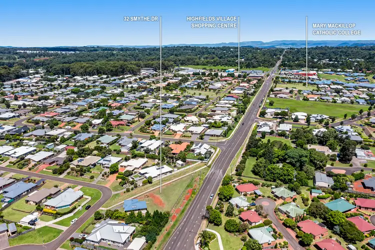 Second view of Homely house listing, 32 Smythe Drive, Highfields QLD 4352