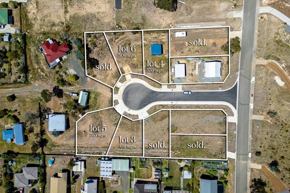 Main view of Homely land listing, 3, 4, 5 & 6 Spinebill Close, Orford TAS 7190