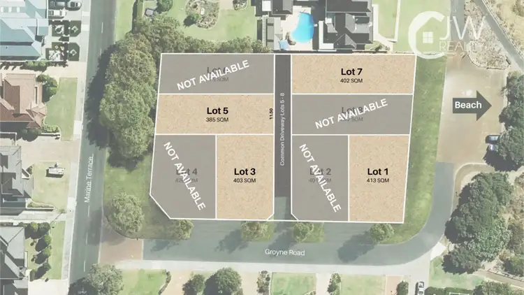 Third view of Homely land listing, LOT 1, 3, 5, 7, 417 Marine Terrace, Geographe WA 6280