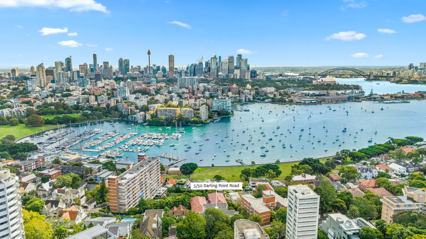 Main view of Homely apartment listing, 5/50 Darling Point Road, Darling Point NSW 2027