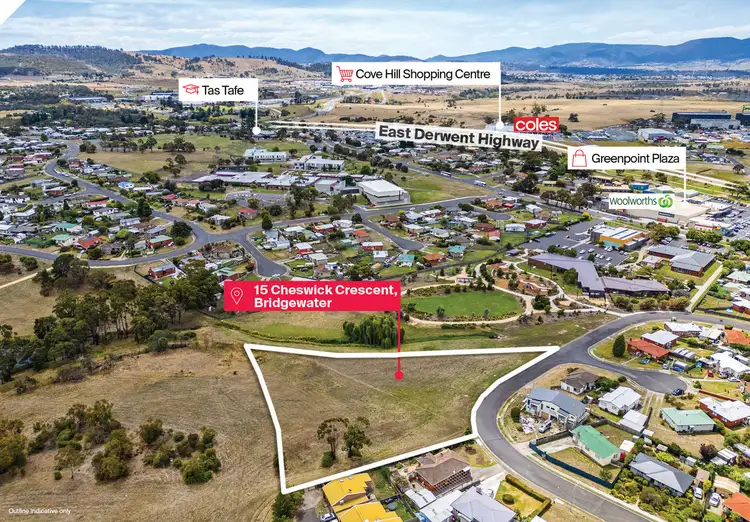 Second view of Homely land listing, 15 Cheswick Crecent, Bridgewater TAS 7030