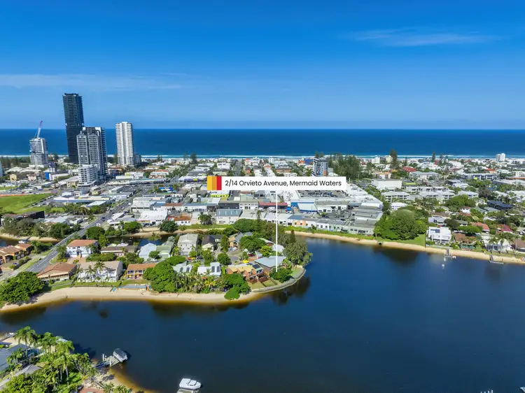 Second view of Homely unit listing, 2/14 Orvieto Avenue, Mermaid Waters QLD 4218