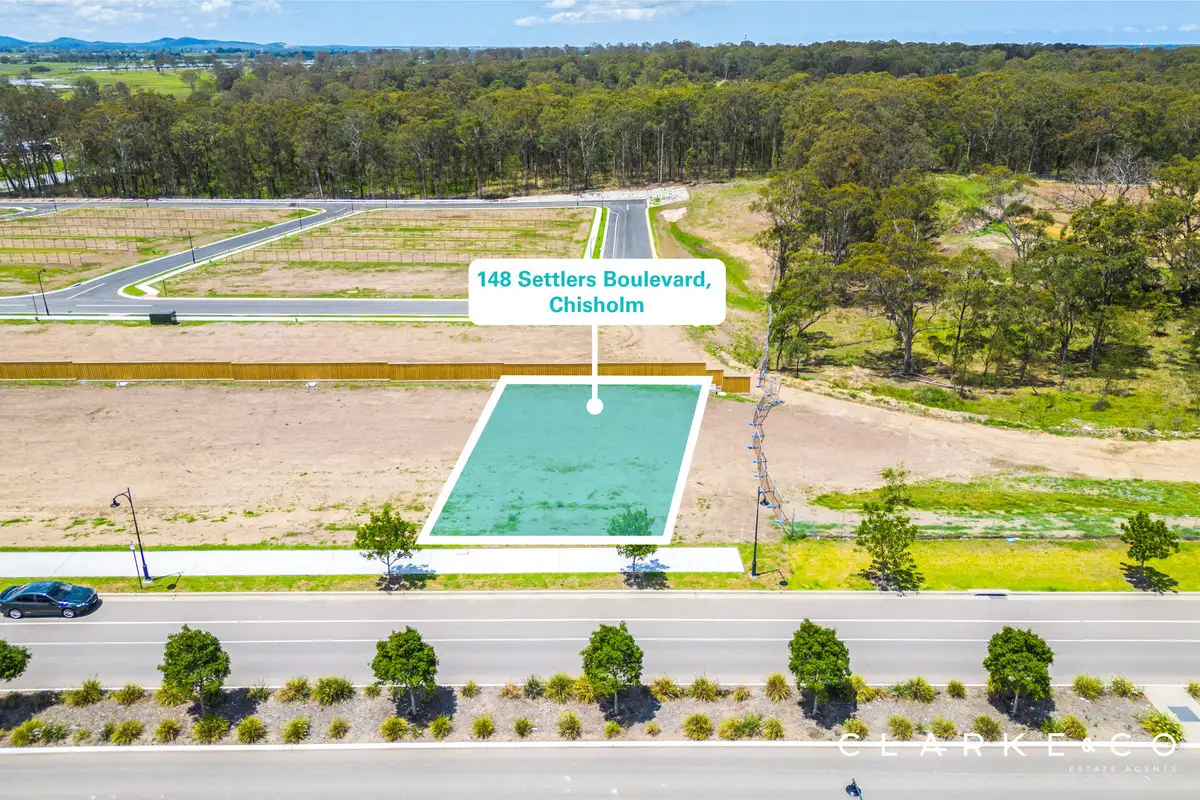 Main view of Homely land listing, 148 Settlers Boulevard, Chisholm NSW 2322
