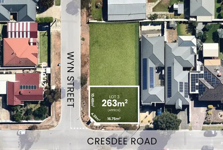 Main view of Homely land listing, LOT 3, 37 Cresdee Road, Campbelltown SA 5074