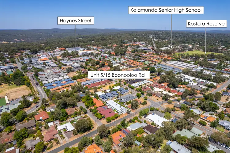 Main view of Homely unit listing, 5/15 Boonooloo Road, Kalamunda WA 6076