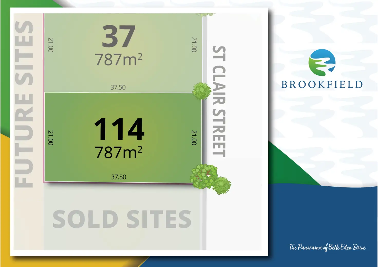 Main view of Homely land listing, LOT 114 Brookfield Estate, Ashfield QLD 4670