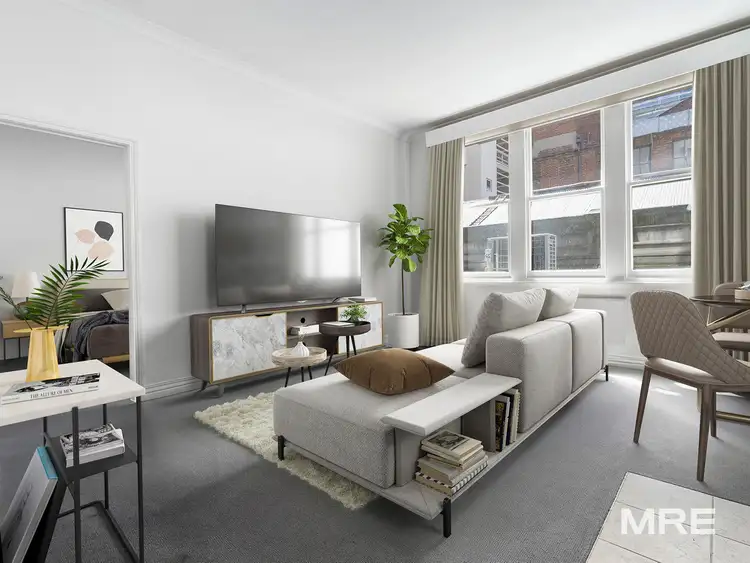 Third view of Homely apartment listing, 303/182 Collins Street, Melbourne VIC 3000