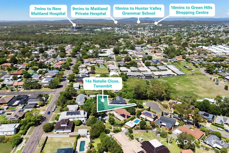 Second view of Homely land listing, 14A Natalie Close, Tenambit NSW 2323