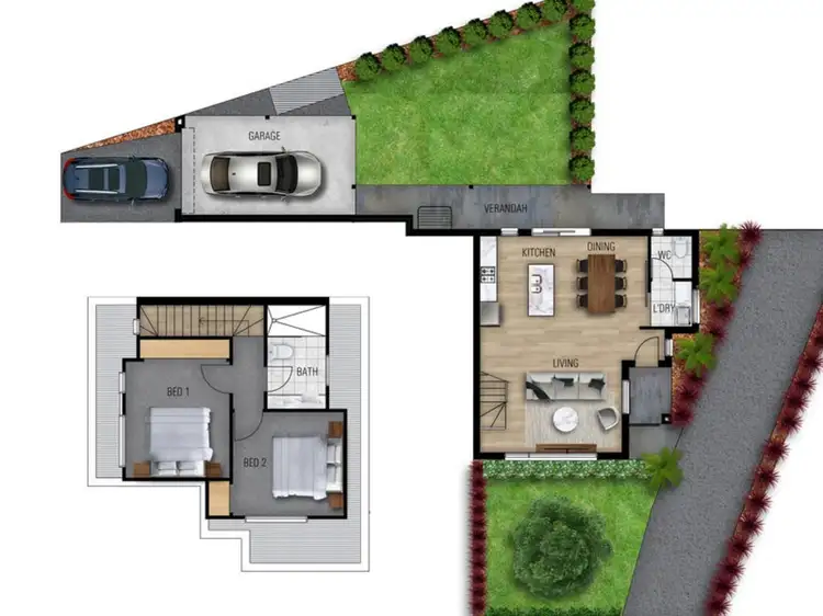 Third view of Homely townhouse listing, 3/32 Riggall Street, Dallas VIC 3047