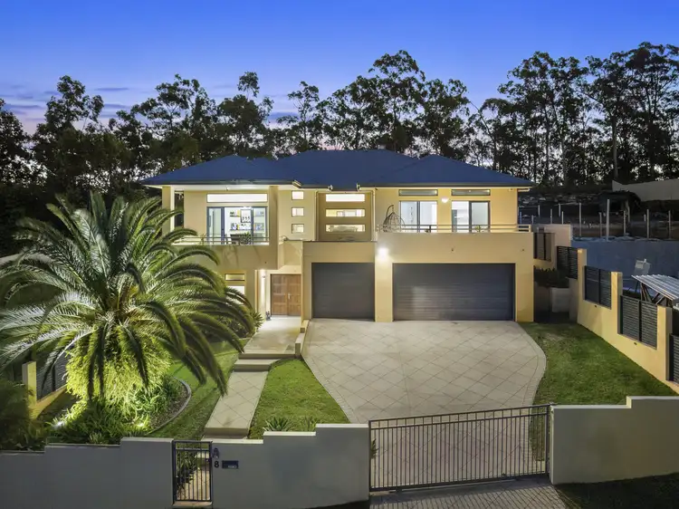 Main view of Homely house listing, 8 Chevron Rise, Highland Park QLD 4211