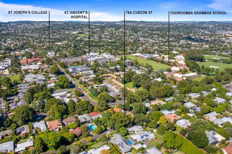 Second view of Homely house listing, 76a Curzon Street, East Toowoomba QLD 4350