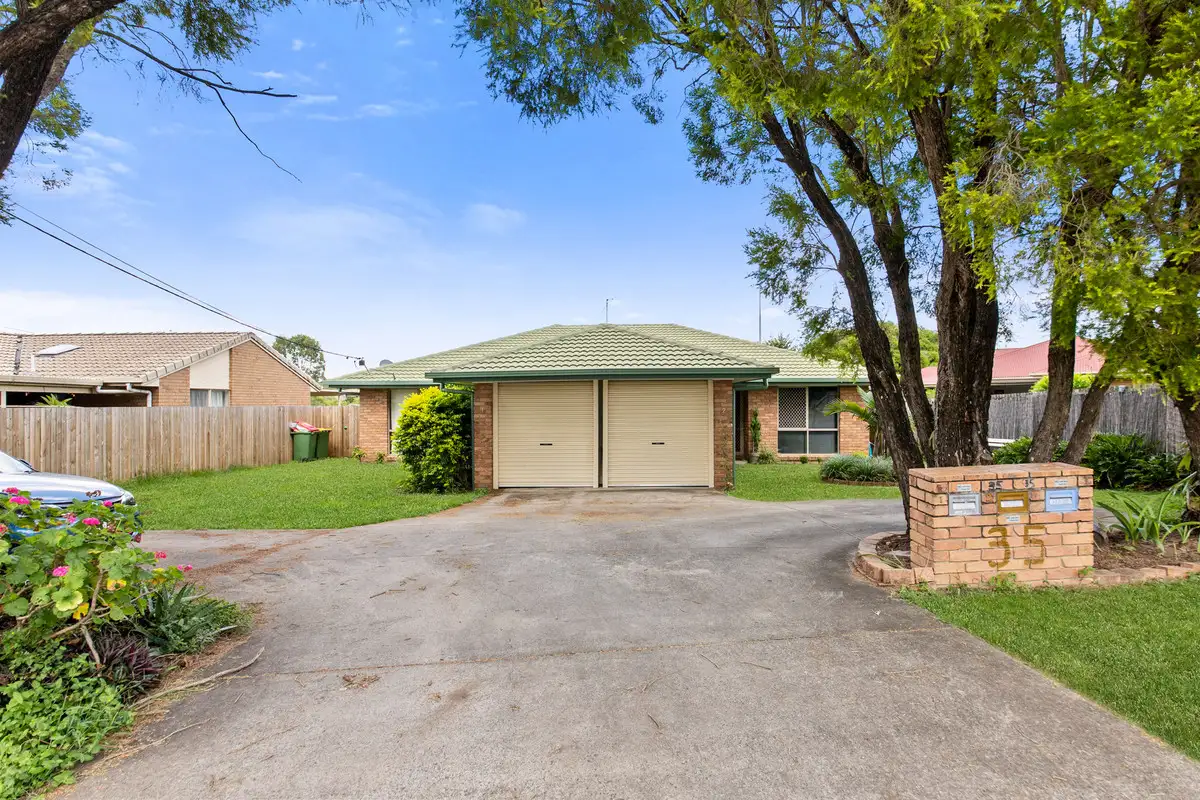 Main view of Homely semi-detached listing, 1&2/35 Cambridge Street, Silkstone QLD 4304