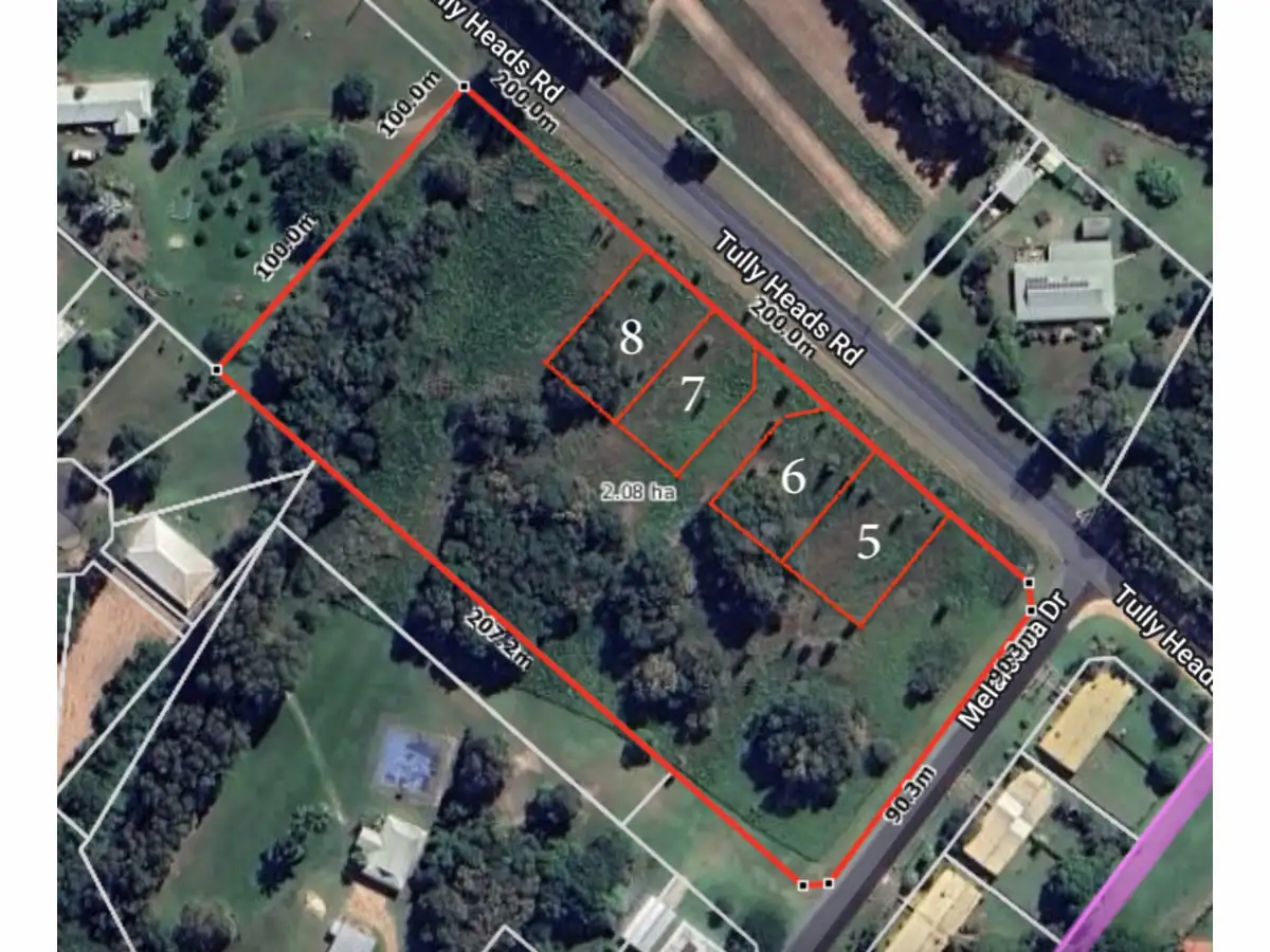 Main view of Homely land listing, LOT 5,6,7,8 Tully Heads Road, Tully Heads QLD 4854