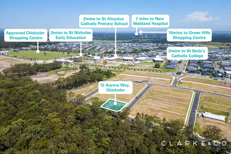 Second view of Homely land listing, 12 Aurora Way, Chisholm NSW 2322
